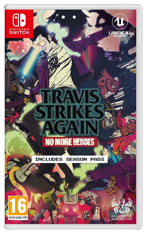 Travis Strikes Again: No More Heroes (русская версия) (Nintendo Switch)