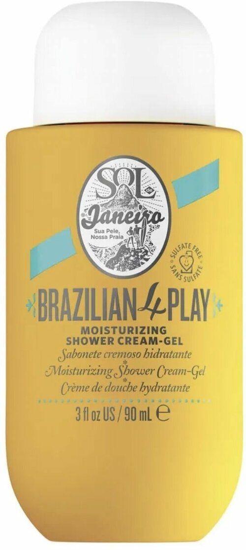 Sol de Janeiro MINI Крем-гель для душа Brazilian 4-Play Shower Cream Gel Bum Bum 90 мл