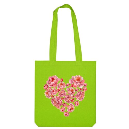 фото Сумка шоппер us basic, зеленый