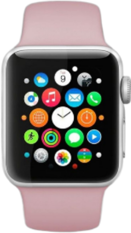 Ремешок для Apple Watch 38-40 мм. ремешок для Эпл Вотч 38-40 мм (пудровый)
