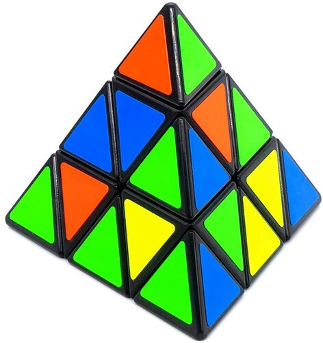 Головоломка Пирамидка Рубика ShengShou Pyraminx / Головоломка для подарка / Черный пластик