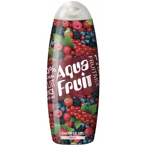 Гель для душа Aquafruit Fruit mix fresh, 420 мл