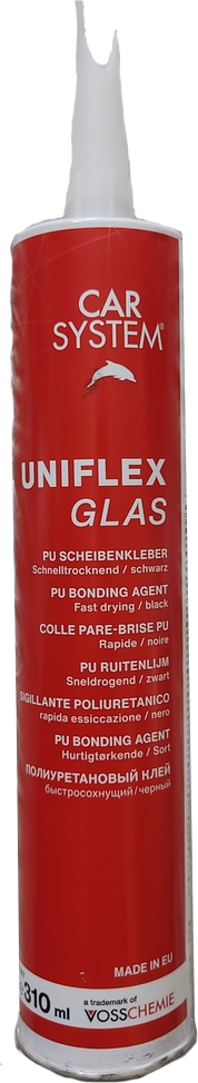 Клей автомобильный для вклейки стекол CARSYSTEM UNIFLEX GLAS 310 гр