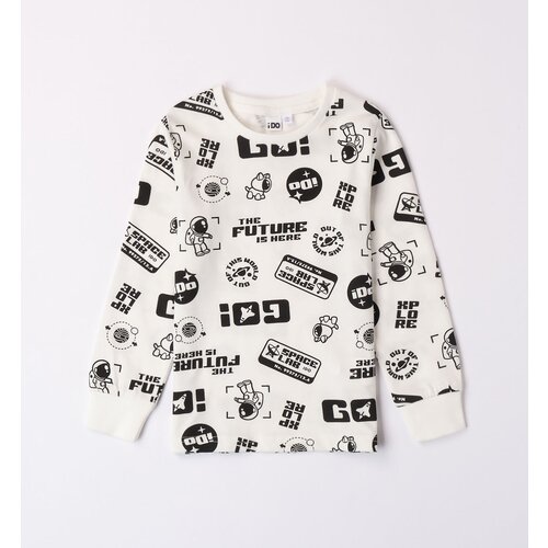 фото Свитшот ido, размер 5a, экрю, черный