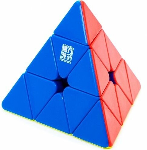 Пирамидка рубика 3x3 MoYu Pyraminx RS Maglev M 3х3 Цветной пластик / Головоломка для подарка