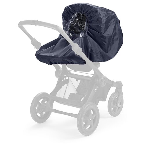 фото Elodie дождевик stroller rain cover на липучках монотонный brilliant black