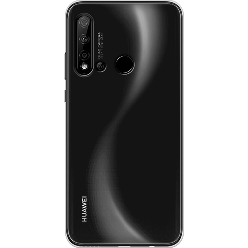 Силиконовый чехол на Huawei Nova 5i / Хуавей Нова 5i, прозрачный силиконовый чехол на huawei nova 5i хуавей нова 5i robert b weide прозрачный