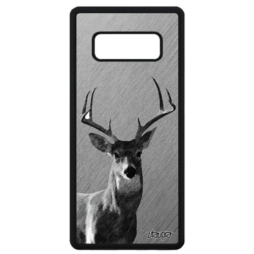 фото Чехол на мобильный galaxy note 8, "олень" косуля лось utaupia