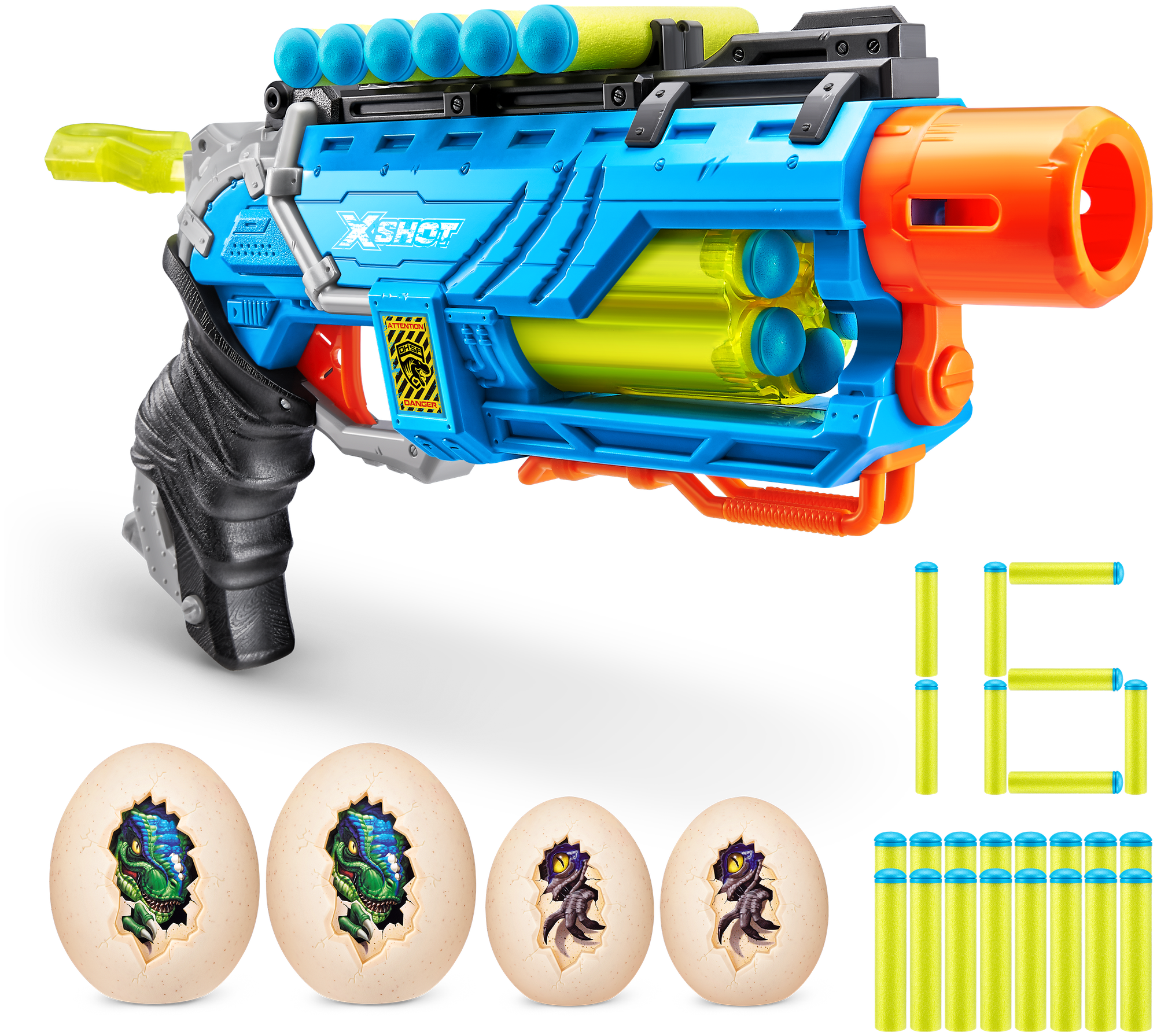 Бластер X-Shot dino attack striker 4860