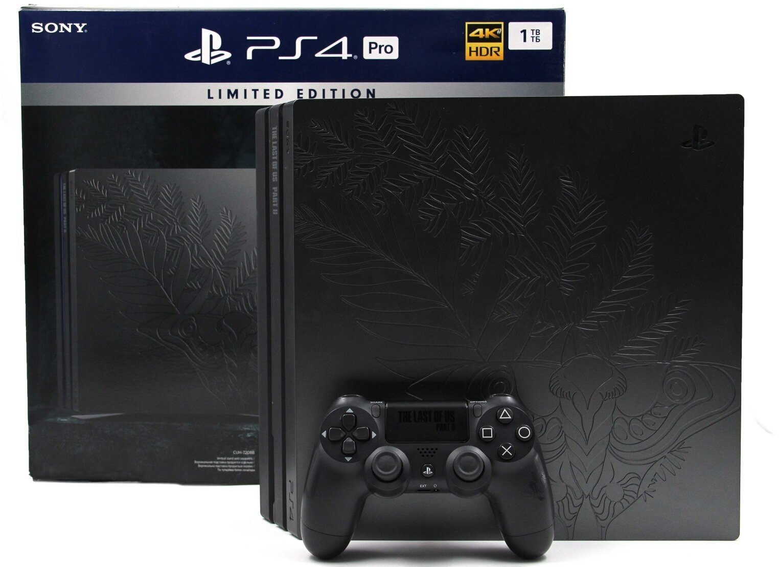 Игровая приставка Sony PlayStation 4 PRO 1 Tb (CUH 72XX) The Last of Us Part II LE В коробке