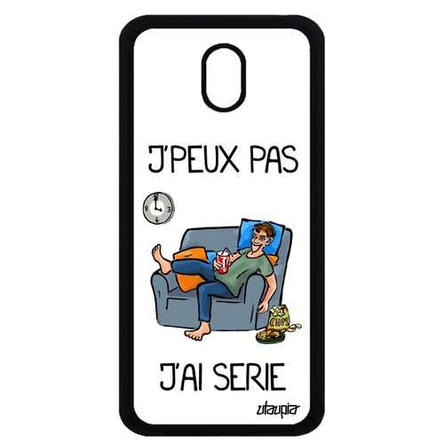 фото Чехол на смартфон galaxy j3 2017, "не могу - у меня сериал!" фильм юмор utaupia