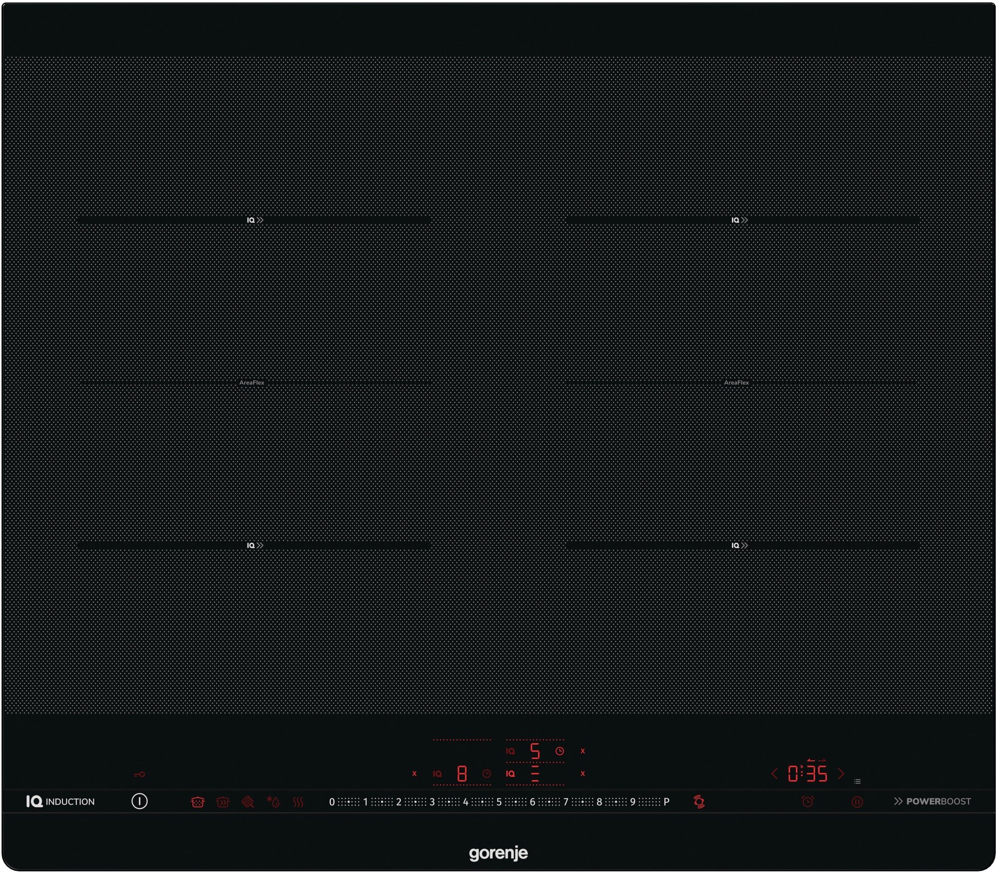 Индукционная варочная панель GORENJE , индукционная, независимая, черный - фото №19