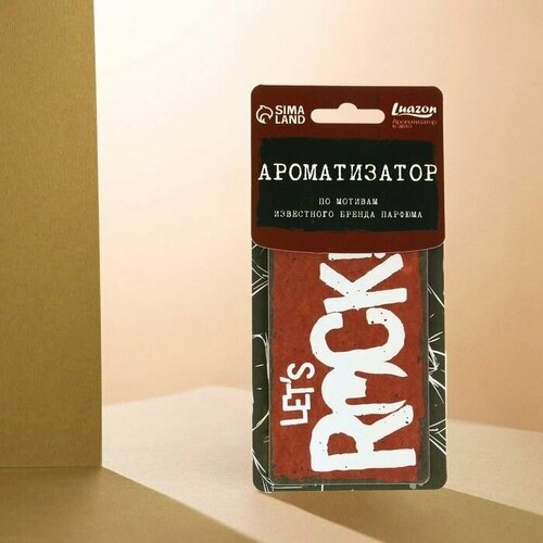 Ароматизатор бумажный Rock 458₽