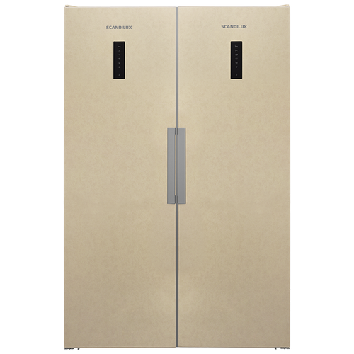 Холодильник Side by Side Scandilux SBS711EZ12B (FN711E12B+R711EZ12B)