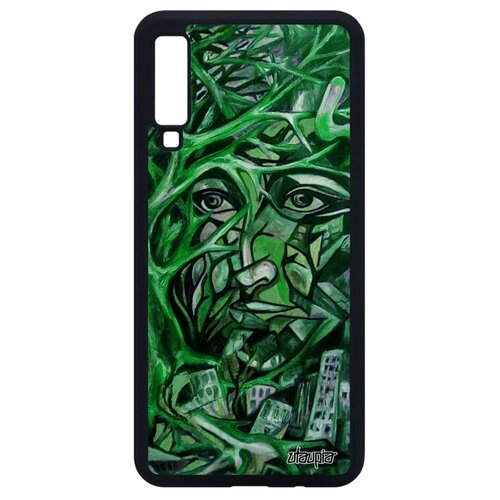 фото Чехол для смартфона samsung galaxy a7 2018, "взгляд" абстракция женский utaupia