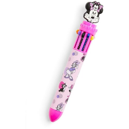 Ручка с цветными стержнями ( 10 цв.) Minnie Mouse (розовая)