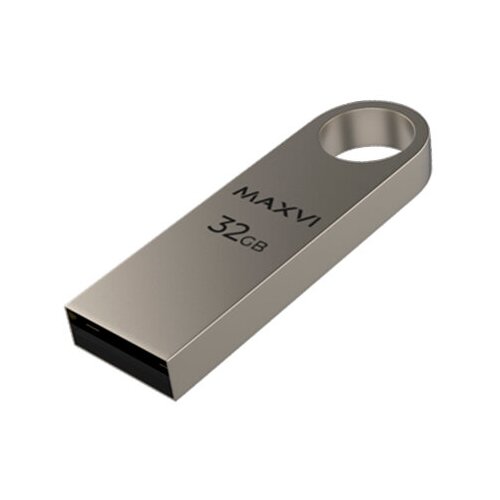 USB Flash Maxvi MK 32 Гб серебристый металлик FD32GBUSB20C10MK 423₽