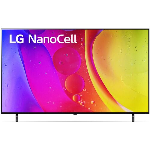 Телевизоры LG Телевизор LED LG 65 65NANO806QA ADGG синяя сажа 4K Ultra HD 60Hz DVB-T2 DVB-C DVB-S DVB-S2 WiFi Smart TV RUS 11857000₽