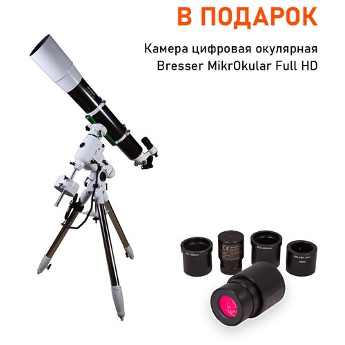 Телескоп Sky-Watcher BK 15012EQ6 SynScan GOTO + Камера цифровая окулярная Bresser MikrOkular Full HD для микроскопа и телескопа