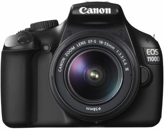 Фотоаппарат Canon EOS 1100D Kit 18-55 II