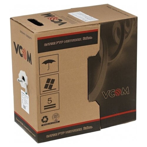 Кабель VCOM VNC1110, 305 м, белый