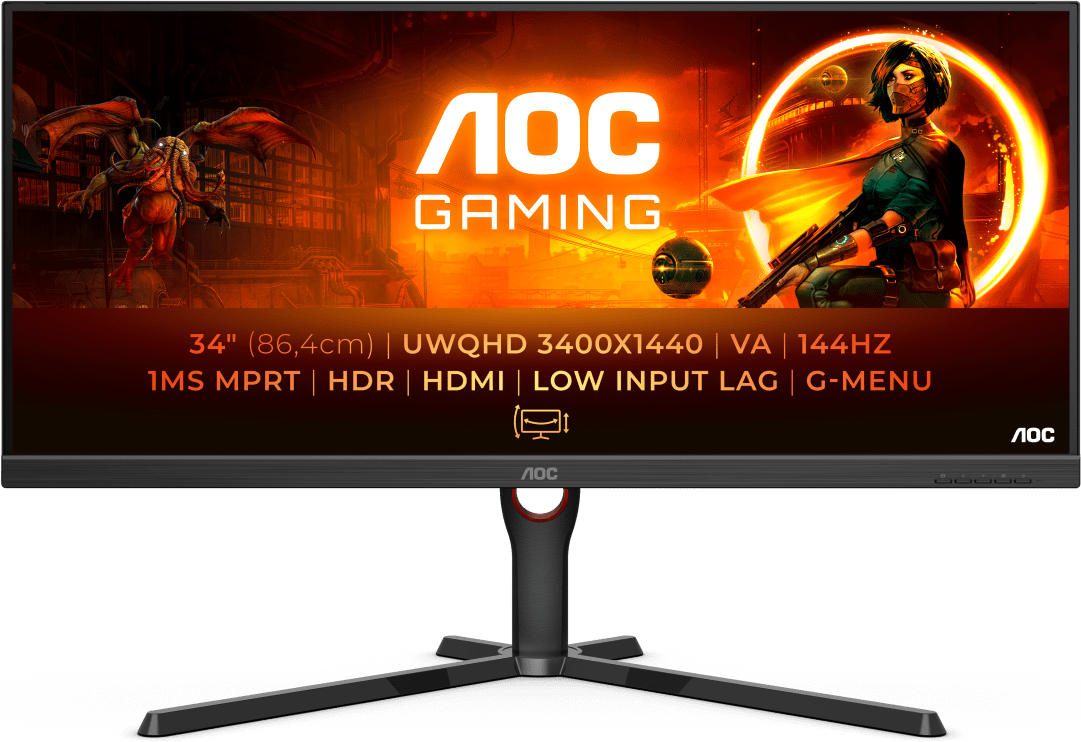 Игровой монитор AOC Gaming U34G3XM/EU