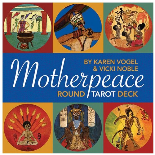 Гадальные карты U.S. Games Systems Таро Motherpeace Round Tarot Deck, 78 карт, разноцветный, 300