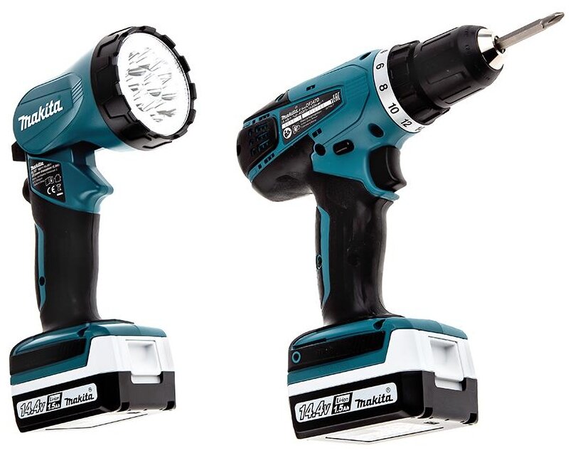 Дрель акк Makita DF347DWLE - фотография № 5