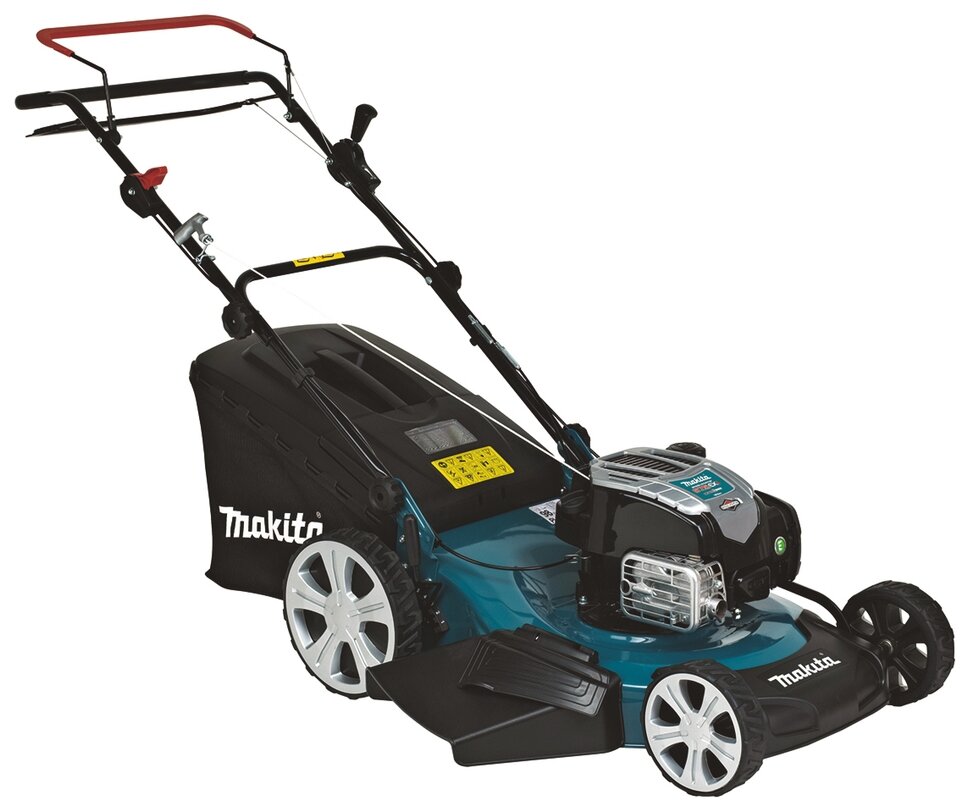 Бензиновая газонокосилка Makita PLM5600N2 3.3 л.с. 56 см