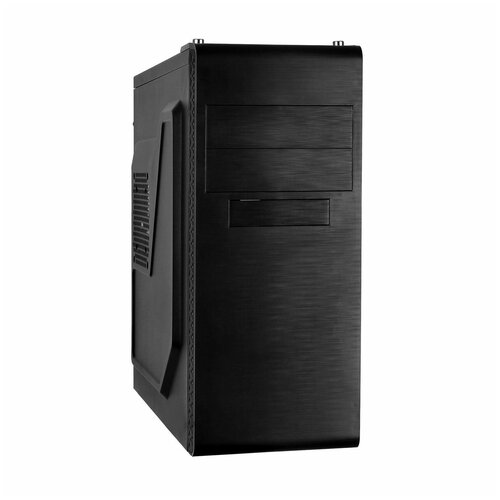 Корпус Miditower ExeGate UN-603-UN350 (ATX, БП UN350 с вент. 12см, 2*USB, аудио, черный) корпус atx exegate un 605b ex283222rus miditower un350 120mm 2 usb audio замок блокировки кнопки питания black