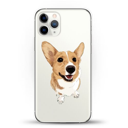 фото Силиконовый чехол хороший корги на apple iphone 11 pro max andy & paul
