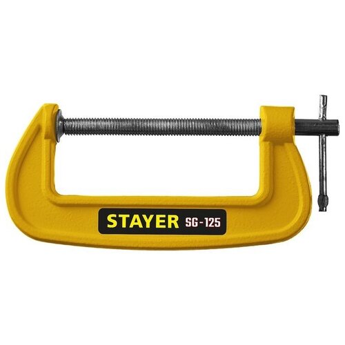 Струбцина G-образная STAYER 3215-125_z02 струбцина g образная stayer standart 3215 050 z01