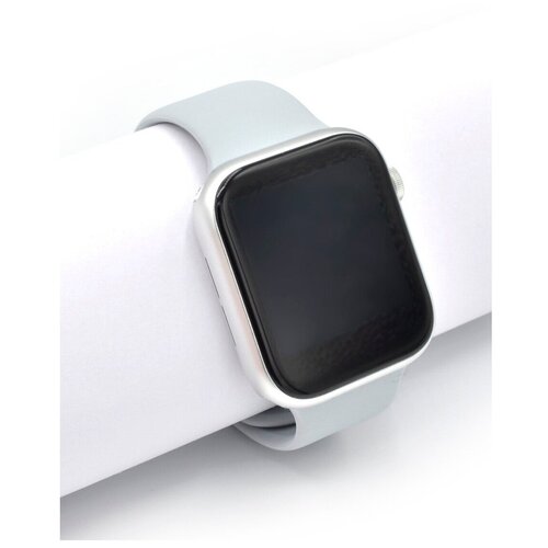 фото Ремешок (силиконовый) innovation для часов apple watch 42/44 серый