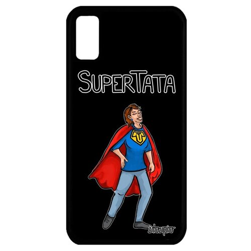 фото Чехол для смартфона apple iphone x, "супертетя" шутка смешной utaupia