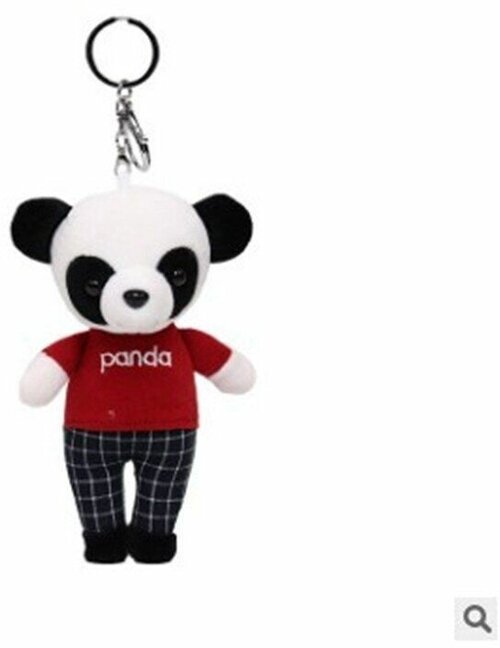 Мягкая игрушка-брелок Панда в свитере