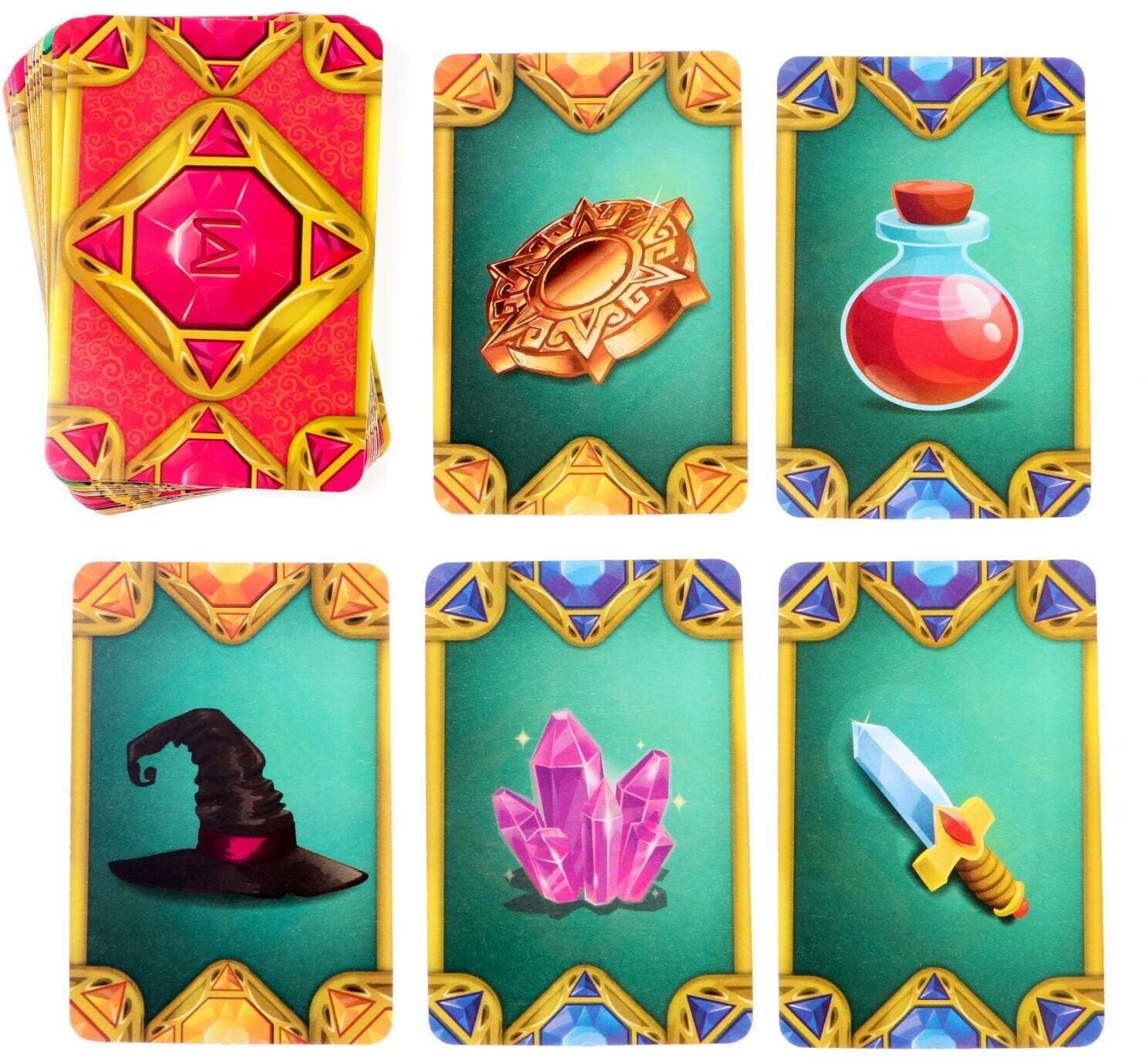 Настольная магическая игра "Академия волшебства. Магистериум", карточки, бродилки, поединки, для детей