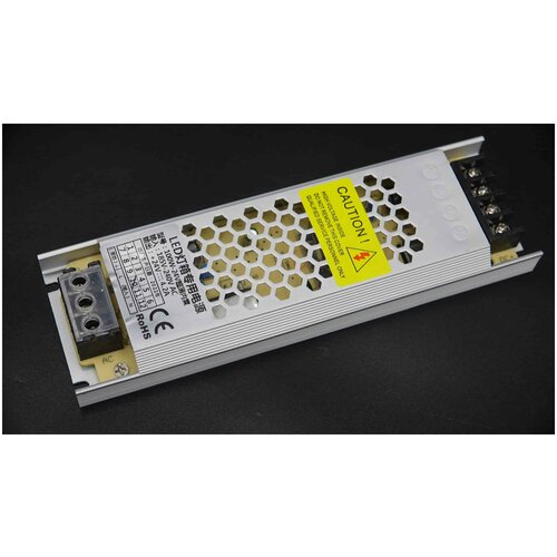 Тонкий Блок питания 100Вт-24В для светодиодных лент и модулей металл TDM Ультра Слим 800₽