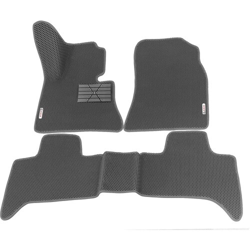 Автомобильные коврики EVA для BMW X5 (E53) / БМВ Х5 / 1999-2006 + подпятник + 2 логотипа