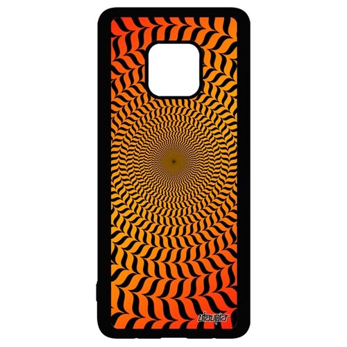 фото Чехол для huawei mate 20 pro, "иллюзия круга" illusion движение utaupia