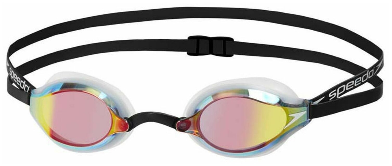 Очки для плавания Speedo Fastskin Speedsocket 2 Mirror, Белый - фото №2