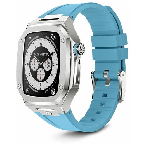 Корпус чехол для часов Apple Watch 7/8 Golden Concept c диагональю экрана 45 мм