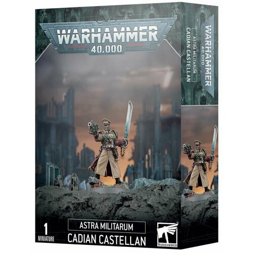 Набор миниатюр Warhammer 40000 Astra Militarum Cadian Castellan