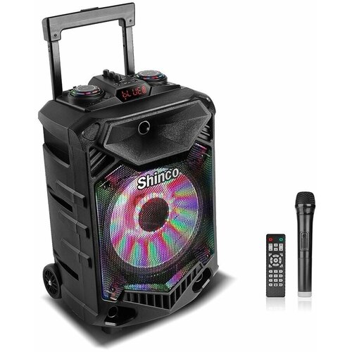 Большая светодиодная колонка-караоке 12 дюймов сабвуфер 1987000₽