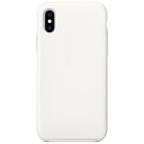 фото Силиконовый чехол silicone case для iphone x / xs, белый grand price