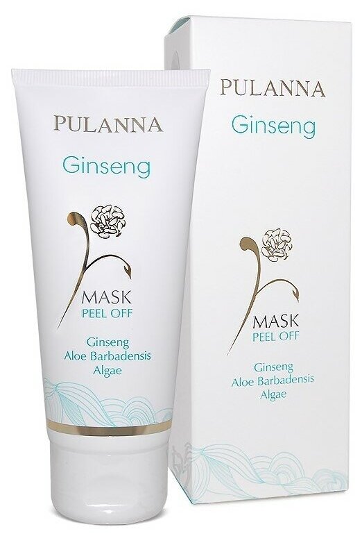 PULANNA Женьшеневая плёночная маска для глубокого очищения кожи - Ginseng Mask 90г
