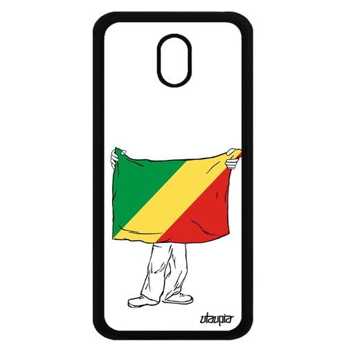 фото Чехол для мобильного samsung galaxy j5 2017, "флаг конго браззавиль с руками" utaupia
