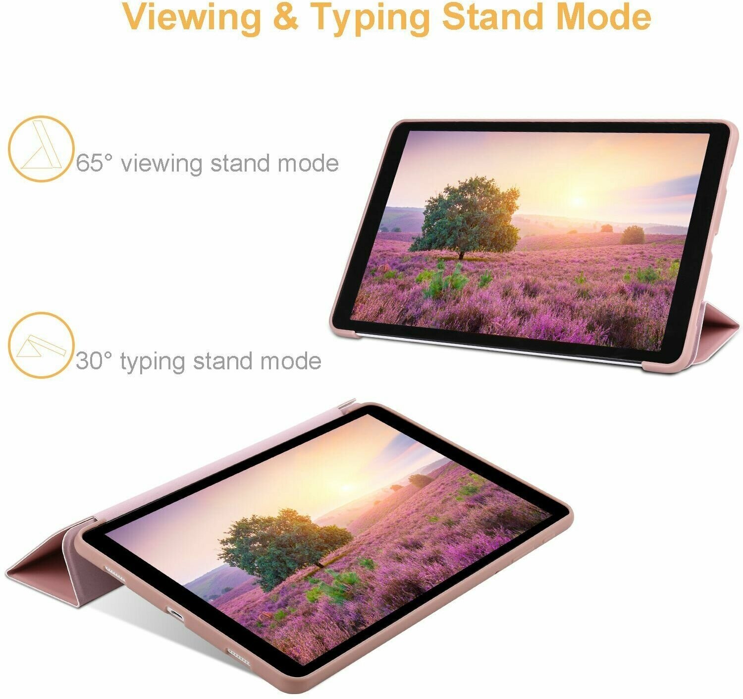 Чехол Samsung Galaxy Tab A2 SM-T590 / SM-T595 10.5" с охлаждением розовый - фотография № 3