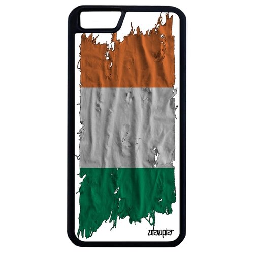 фото Чехол на телефон apple iphone 6 6s plus, "флаг ирландии на ткани" патриот страна utaupia