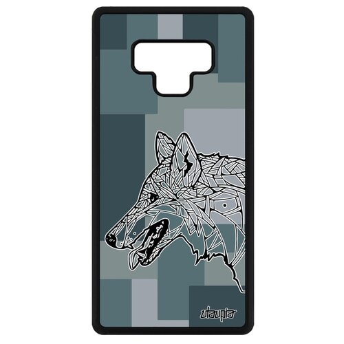 фото Чехол на смартфон galaxy note 9, "волк" злой хищник utaupia