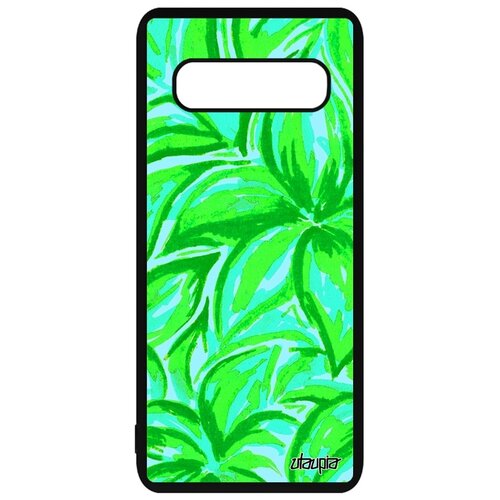 фото Чехол для мобильного samsung galaxy s10, "цветочный узор" лепестки фон utaupia